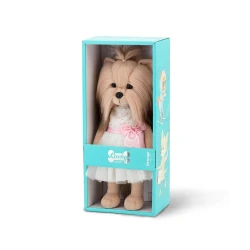 Lucky Doggy Plyšový psík Yorkšírka - Yoyo White Elegance