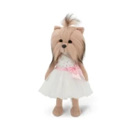 Lucky Doggy Plyšový psík Yorkšírka - Yoyo White Elegance