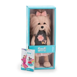 Lucky Doggy Plyšový psík Yorkšírka - Yoyo Tea Rose