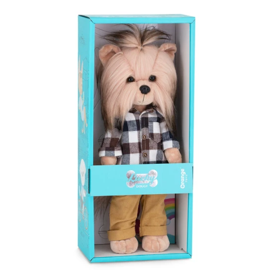 Lucky Doggy Plyšový psík Yorkšírsky teriér - Andy Stylish Boy