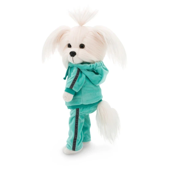 Lucky Doggy Plyšový psík Maltézska fenka - Mimi Fitness Mint