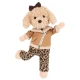 Lucky Doggy Plyšový psík Pudlík - Fendy Leopard Outfit