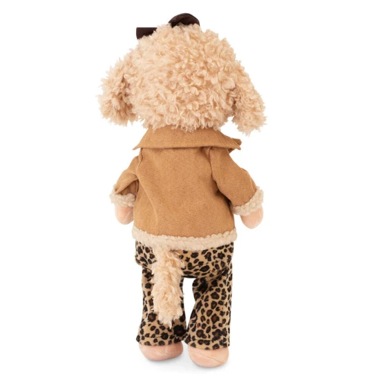 Lucky Doggy Plyšový psík Pudlík - Fendy Leopard Outfit