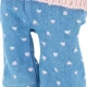 Lucky Kitty Plyšová mačička Sophie - Denim Hearts