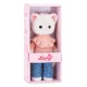 Lucky Kitty Plyšová mačička Sophie - Denim Hearts