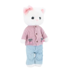 Lucky Kitty Plyšová mačička Sophie - Knitted Cherries