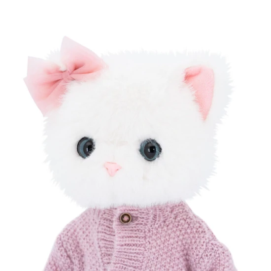 Lucky Kitty Plyšová mačička Sophie - Knitted Cherries