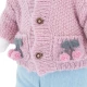 Lucky Kitty Plyšová mačička Sophie - Knitted Cherries