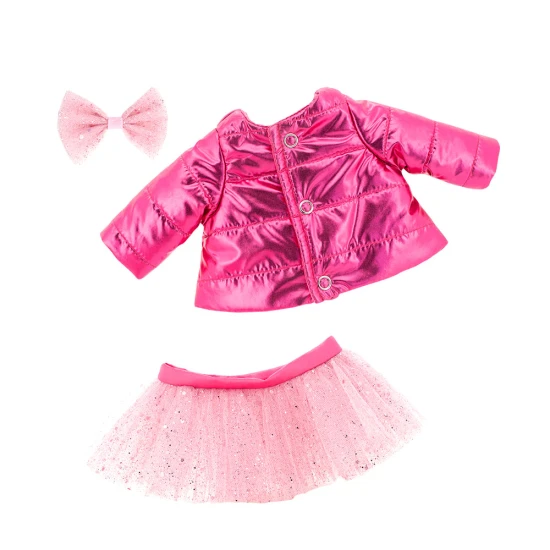 Lucky Doggy Set oblečenia pre psíka Pink Jacket Orange Toys
