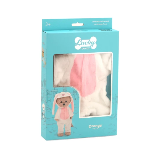 Lucky Doggy Set oblečenia pre psíka Bunny Orange Toys