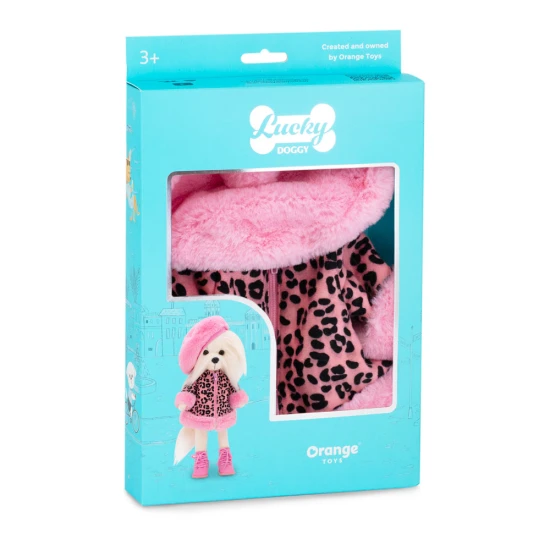 Lucky Doggy Set oblečenia pre psíka Mon Amour Orange Toys