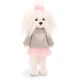 Lucky Doggy Plyšový psík Maltézska fenka - Mimi Pink Heart Orange Toys