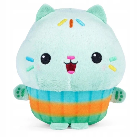 Squishy Mačička zelená 25 cm mäkký plyšák z Gábininho kúzelného domčeka