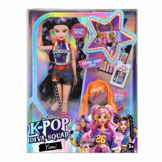 K-Pop Diva Squad bábika 29 cm Tia Luna Yumi K-Pop Diva Squad bábika 29 cm Tia Luna Yumi – Orbico 461100055870