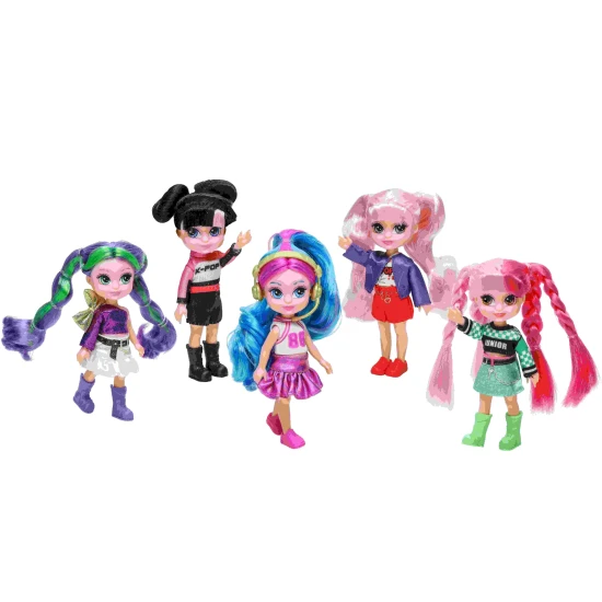 K-Pop Diva Squad JuniorSet 5 bábik 13 cm – Orbico 461100055872