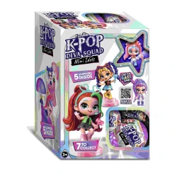 K-Pop Diva Squad Mini zberateľské bábiky 6 druhov