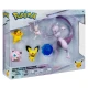 Pokémon sada 5 figúrok (Pikachu, Pichu, Mew, Jigglypuff a Mewtwo) – Orbico 461100055889