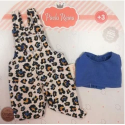 Oblečenie pre bábiky 32 cm Overal Leopard