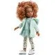 Oblečenie pre bábiky 32 cm Zelený kabátik