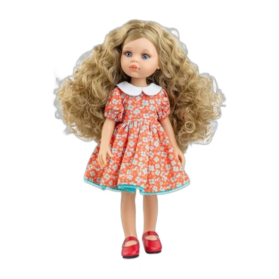 Paola Reina Bábika Carla v červených šatách 32 cm
