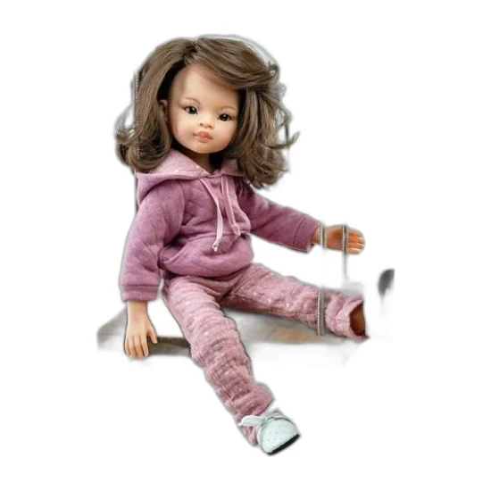 Paola Reina Bábika Liu s gaštanovými vlasmi 32 cm