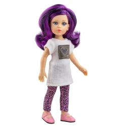 Oblečenie pre bábiku Coti s leopardím vzorom 32 cm