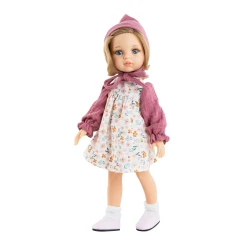 Oblečenie pre bábiku Carla s ružovým svetríkom 32 cm
