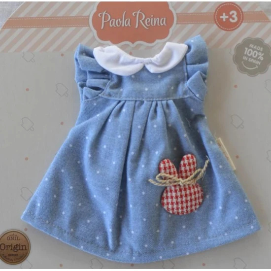 Paola Reina Oblečenie pre bábiku Carol so zajačikom 32 cm