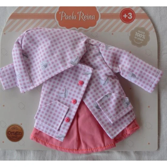 Paola Reina Oblečenie pre bábiku Carol v pyžame 32 cm