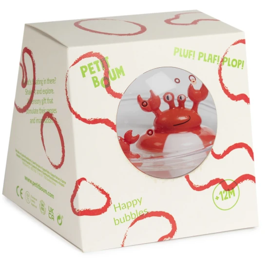 Senzorická loptička Happy Bubble Crabs