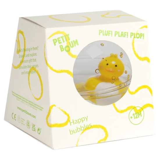 Senzorická loptička Happy Bubble Duckies