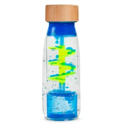 Senzorická fľaša MOVE Spiral Blue