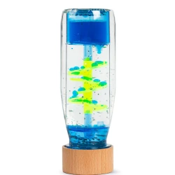 Senzorická fľaša MOVE Spiral Blue