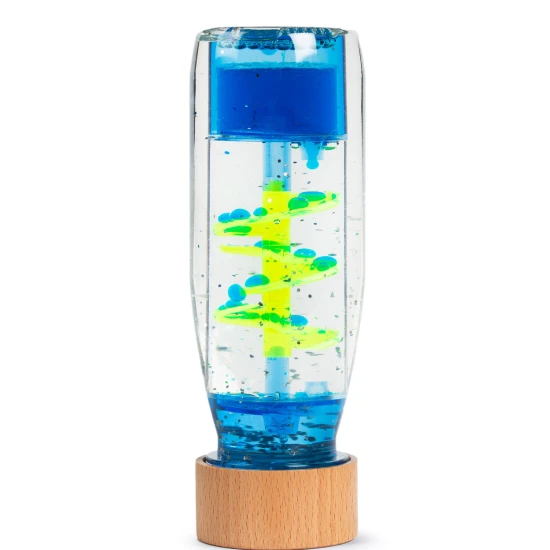 Senzorická fľaša MOVE Spiral Blue