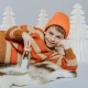 Senzorická fľaša Snowman