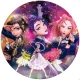 Ravensburger Kruhové puzzle K-POP Demon Hunters 500 ks – okrúhle puzzle s motívom K-Pop Demon Hunters, priemer 52 cm