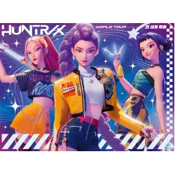 Puzzle K-Pop Demon Hunters: Svetové turné 150 dielikov
