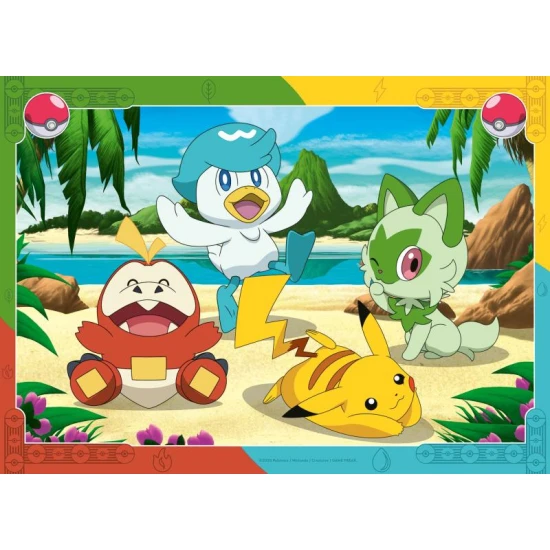 Ravensburger Pokémon 4x100 dielikov