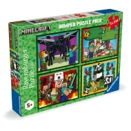 Puzzle Minecraft 4x100 dielikov Puzzle Minecraft 4x100 dielikov