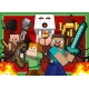 Puzzle Minecraft 4x100 dielikov – Ravensburger 24120042907