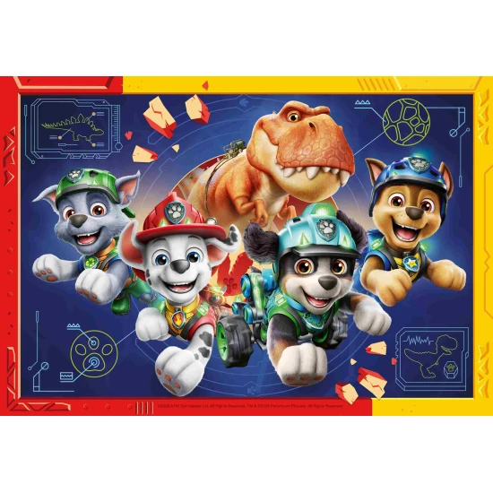 Puzzle Labková Patrola: Dinosaurí film 2x12 dielikov – Ravensburger 24120043645