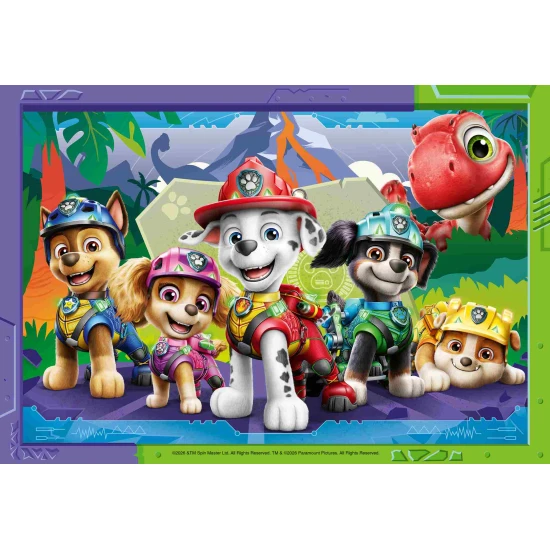 Puzzle Labková Patrola: Dinosaurí film 2x12 dielikov – Ravensburger 24120043645