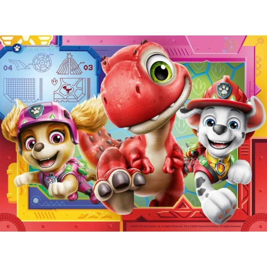 Ravensburger Labková patrola: Dinosaurí film 4 v 1