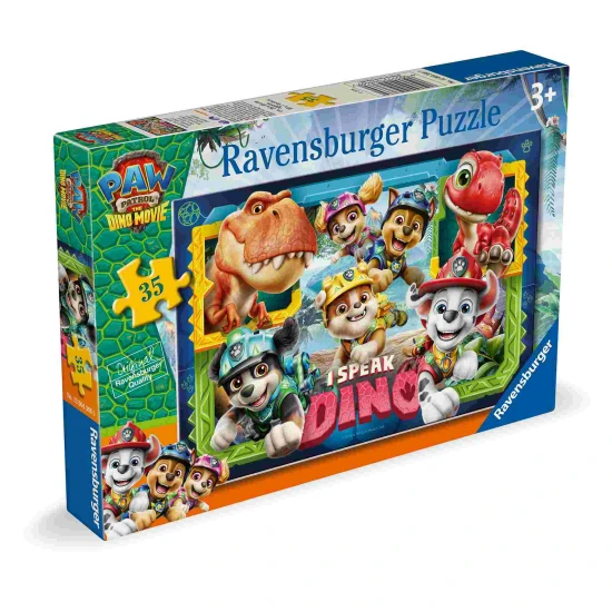 Puzzle Labková Patrola: Dinosaurí film 35 dielikov – Ravensburger 24120043669