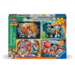 Puzzle Labková Patrola: Dinosaurí film 4x42 dielikov