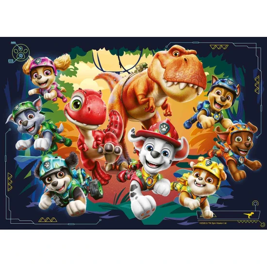 Puzzle Labková Patrola: Dinosaurí film 4x42 dielikov – Ravensburger 24120043676