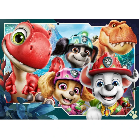 Puzzle Labková Patrola: Dinosaurí film 4x42 dielikov – Ravensburger 24120043676