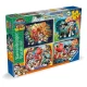 Puzzle Labková Patrola: Dinosaurí film 4x42 dielikov – Ravensburger 24120043676