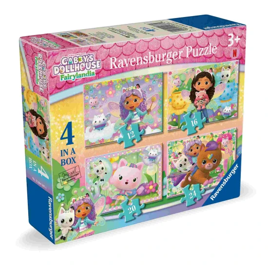 Gabby's Dollhouse 4 v 1 – Ravensburger 24120043874
