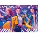 Ravensburger Puzzle K-POP Demon Hunters 4×100 ks – sada štyroch puzzle so scénami z K-Pop Demon Hunters Netflix filmu